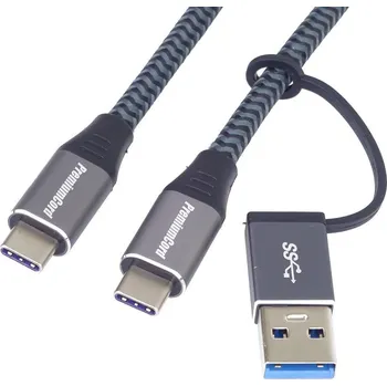 Kabel do PC PremiumCord USB-C kabel ku31cq2 ku31cq2