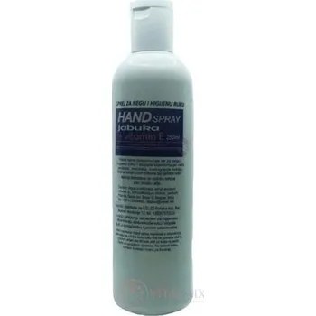 Dezinfekce ABC&nbsp;HAND SPRAY Jablko + vitamín E tekutina na dezinfekci a hygienu rukou 250 ml