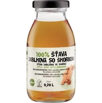 zdravě 100% ŠŤÁVA JABLKOVÁ SE skořicí 200 ml