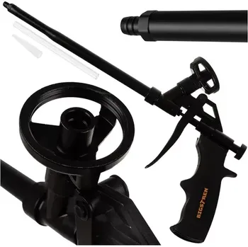 Vytlačovací pistole Kovová pistole na montážní pěnu - 320 mm