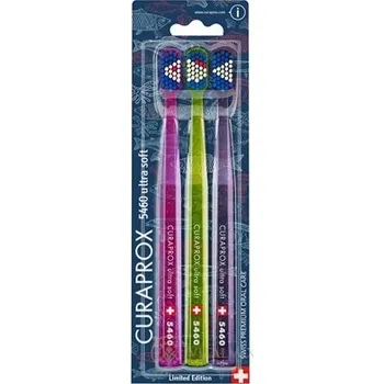 Zubní kartáček CURAPROX CS 5460 ultrasoft Rybářská Edice zubní kartáček (2 + 1) 3 ks