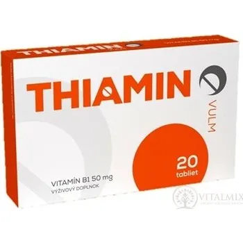 Přírodní produkt VULM THIAMIN tbl (vitamin B1 50 mg) 20 ks