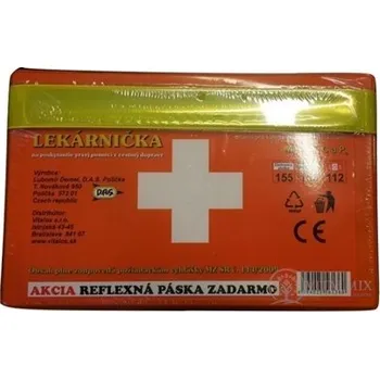 Lékárnička DAS AUTOLÉKÁRNIČKA 1 ks + reflexní páska
