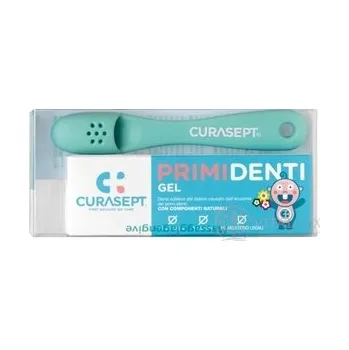 Zubní kartáček CURASEPT PRIMIDENTI gel 20 ml + masážní kartáček,