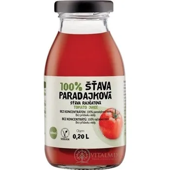 zdravě 100% ŠŤÁVA RAJČKOVÁ 200 ml