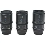 SIRUI Astra Series 50mm / 75mm / 100mm T1.8 1.33X Cine Lens Kit Blue Flare E Mount