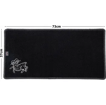 Hotová velurová rohožka 37 x 74 cm