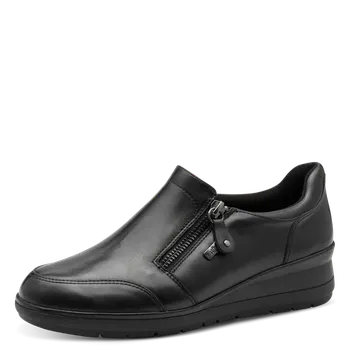 Dámská zimní obuv DÁMSKÉ POLOBOTKY JANA 8-24701-45 001 ČERNÁ Barva: ČERNÁ, Velikost: 40