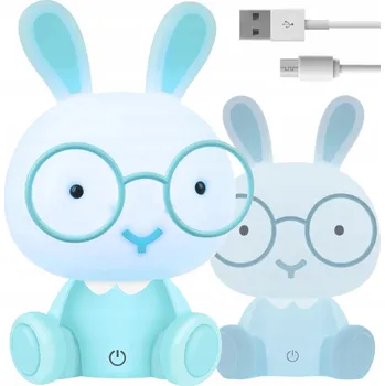 Lampička Noční lampa Lewer modrá