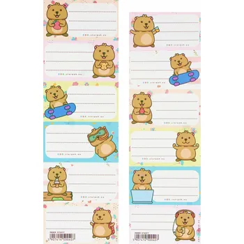 samolepka Samolepky klasické Euro-Trade 6 ks