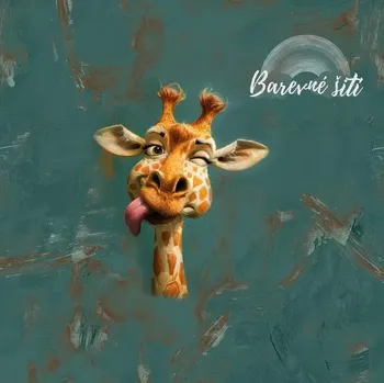 Úplet, Žirafa s vyplazeným jazykem, panel (E) (Top kvalitní úplet Bella)