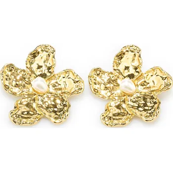 Náramek GATE Kovové náušnice ve tvaru kvítku uni 226-0169/31