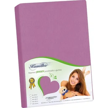 Prostěradlo Prostěradlo jersey Fialová BX1001462 - 180x200 cm