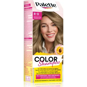 Šampon Schwarzkopf Palette Color Shampoo tónovací šampon odstín 8-0 Medium Blonde 50 ml