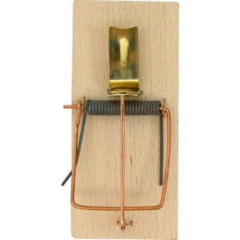 Hubení hlodavce Past na myši dřevěná, standard