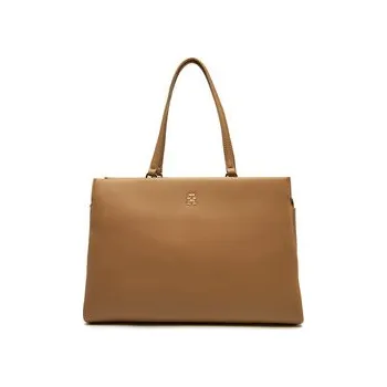 Kabelka Kabelka Tommy Hilfiger Th Legacy Tote AW0AW17197 Hnědá OS
