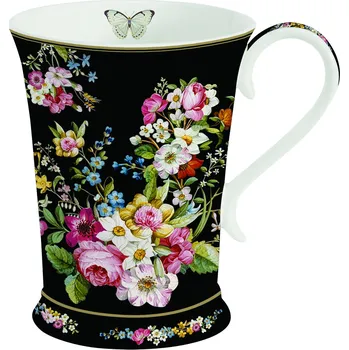 Easy Life, Itálie Easy Life - Porcelánový hrnek Blooming opulance tmavý - 270 ml