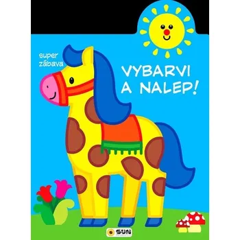 Konik 2-3 roky: Vybarvi a nalep