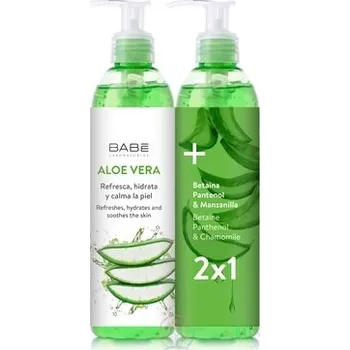 Sprchový gel BABÉ TĚLO ALOE VERA GEL 100% 2x300 ml,