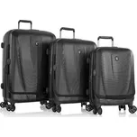 Heys Vantage Smart Luggage S,M,L Black – sada 3 kufrů