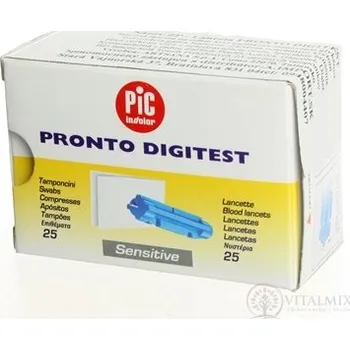 Diagnostický test ARTSANA PRONTO DIGITEST lancety 25 ks