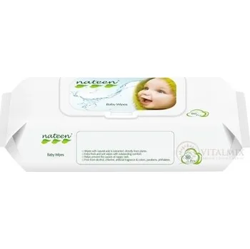 Vlhčený ubrousek nateen Baby Wipes vlhčené ubrousky pro děti 80 ks