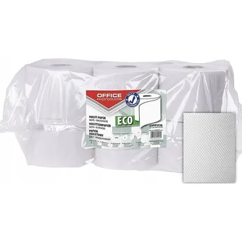 Suchý toaletní papír bez vůně Office Products 12 ks