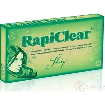 Diagnostický test RapiClear Těhotenský test Strip 1 ks
