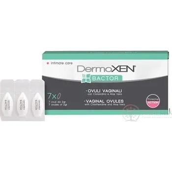 DermoXEN BACTOR vaginální globule 7 ks