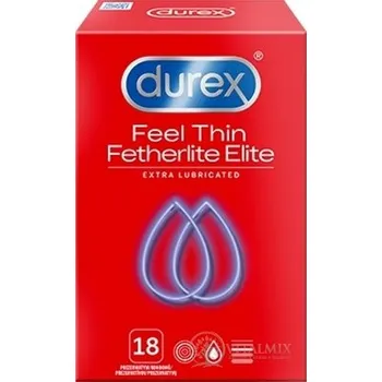 Kondom DUREX Feel Thin Extra Lubricated kondom18 ks