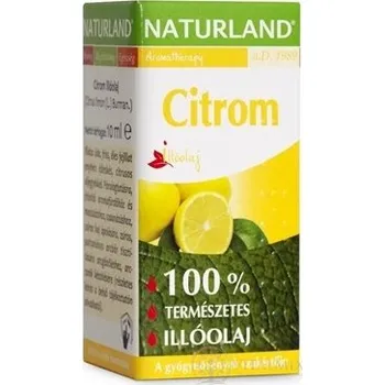 Vůně do bytu Naturland 100% éterických olejů CITRÓN 10 ml