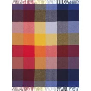 deka Biederlack Kašmírový pléd Bright Square pléd 130 x 170 cm