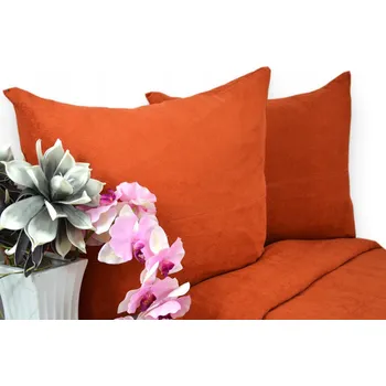 Povlečení Povlečení froté 160x200 cm rezavé barvy KOBI