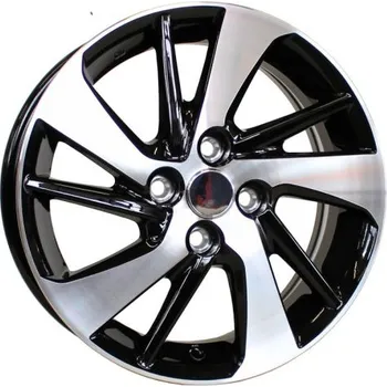 Alu kolo Alu kola Racing Line F0458, 15x5.5 4x100 ET45, černá + leštění