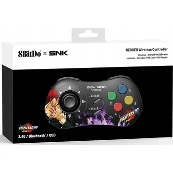 Herní příslušenství Bezdrátový ovladač kabelový ovladač 8Bitdo SNK NEOGEO Wireless Controller Iori Yagami Edition