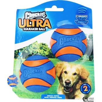 Kosmetika pro psa Psí hračka Chuckit -ULTRA SQUEAKER BALL- M