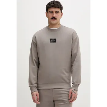 Dámská mikina Bavlněná mikina HUGO Daylo 50557452 béžová 80X, vel. S