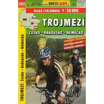 SC 502 Trojmezí Česko - Rakousko - Německo 1:50 000