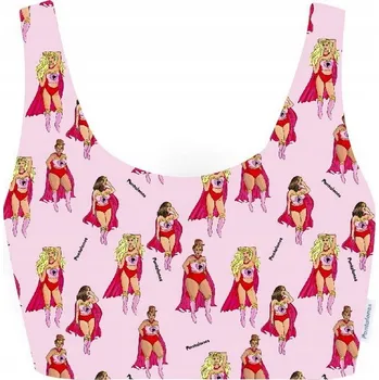 Podprsenka KALHOTKY TOP DREAMY Superhrdinky z organické bavlny L