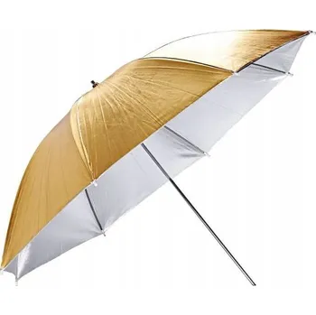 Deštník Deštník Godox UB-007 zlatý stříbrný odrazný 101 cm
