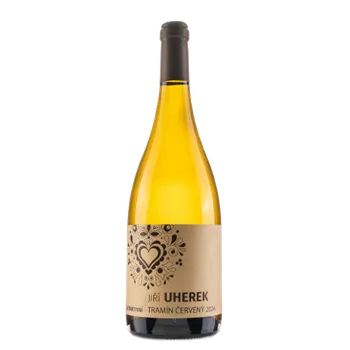 Víno Tramín červený 2024, výběr z hroznů, suché, Jiří Uherek, 0,75l