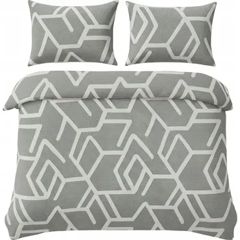 Povlečení POVLEČENÍ KOMPLET 160x200 + 2x POVLAK 70x80 BAVLNA SATÉNOVÁ -