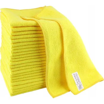 Utěrka Utěrka z mikrovlákna (mikrofáze) Idea Home v balení 24 ks žlutá