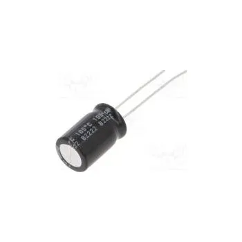Elektronická součástka Kondenzátor elektrolytický THT 470uF 25VDC Ø10x16mm ±20%