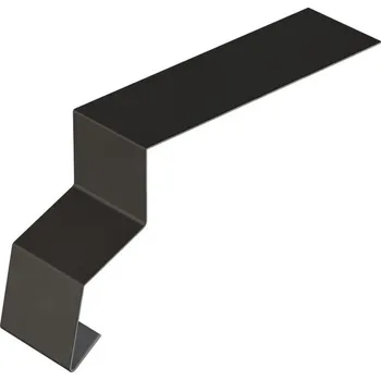 Stavební profil BP3 spojka k balkonové liště ACARA, hliník lakovaný antracit, 1ks