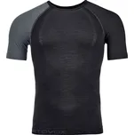 Pánské termotriko s krátkým rukávem Ortovox Merino Competition Light Short Sleeve M L black raven ii