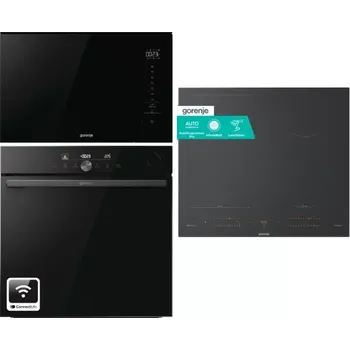 Set domácích spotřebičů Set Gorenje BPSA6747DGWI + BM201SG3DBG + GI6433SRWF