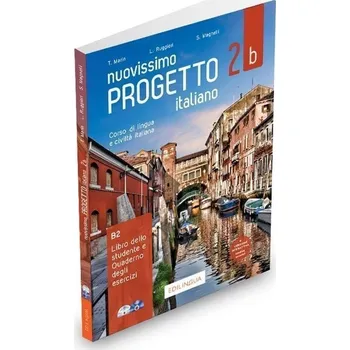 Italský jazyk Nuovissimo Progetto italiano 2b/B2 Libro dello studente e Quaderno degli esercizi DVD vide