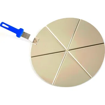 Příprava pizzy GI.METAL GIM-ACPCPT506 Lopata porcovací porcí 6