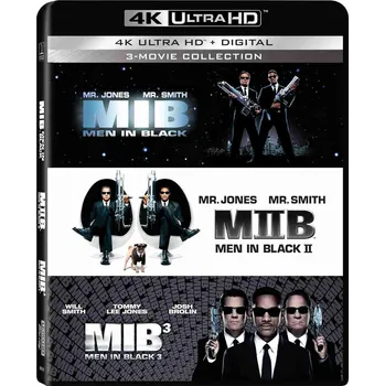 Blu-ray film Muži v černém 1-3 kolekce - 4K Ultra HD Blu-ray (3BD)